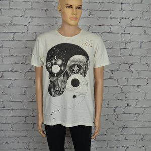 Mens All Saints Balance SS Band Crew graphic tee t-shirt